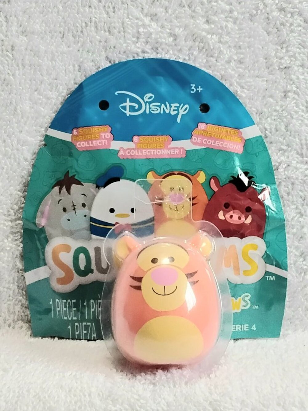 Sealed 2025 Disney Squooshems Ser. 4 Tigger 2.5" Ultra Squeeze Squishmallow!!